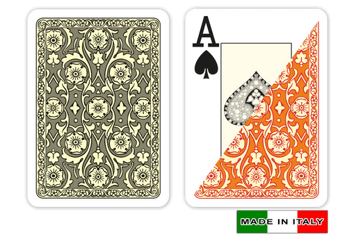 Da Vinci Venezia 100% Plastic Playing Cards, 2 Decks, Poker Size, Large Index