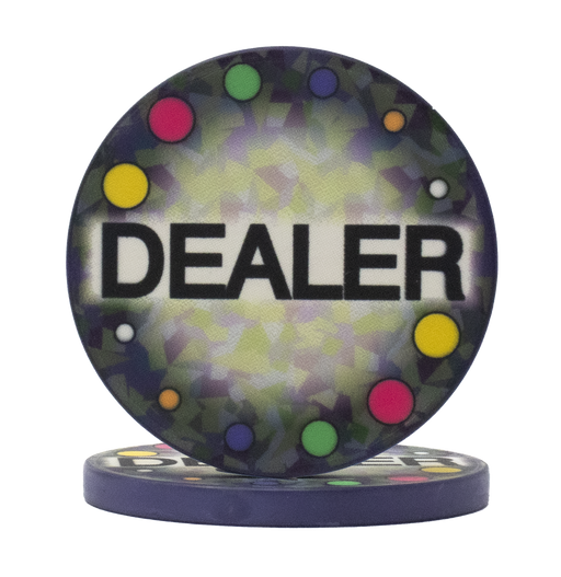 2 Inch ceramic poker dealer button