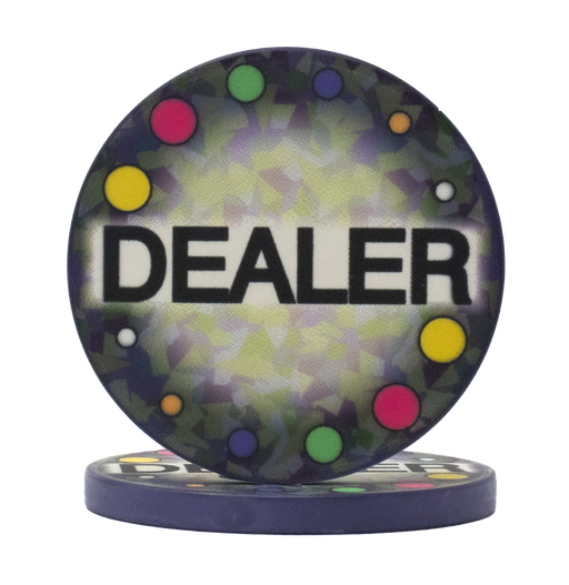 Casino-Grade 2-Inch Ceramic Poker Dealer Button