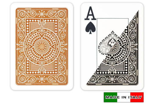 Modiano 100% Plastic Playing Cards, 2 Decks, Poker Size, Large Index