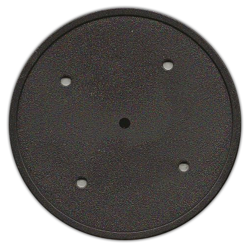 Black Solid edge 11.5 gram poker chips for custom inserts