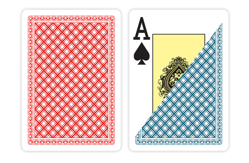 Chips and Games 100% Plastic Playing Cards, Poker Size, Large Index, 2 Decks