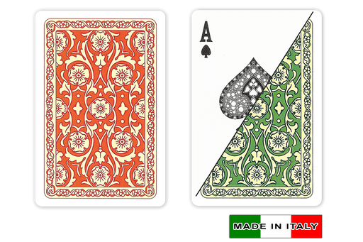 Da Vinci Venezia 100% Plastic Italian Playing Cards, 2 Decks, Poker or Bridge Size