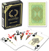 Persiano plastic playing cards by DA VINCI - Green deck