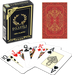 Persiano plastic playing cards by DA VINCI - Red deck