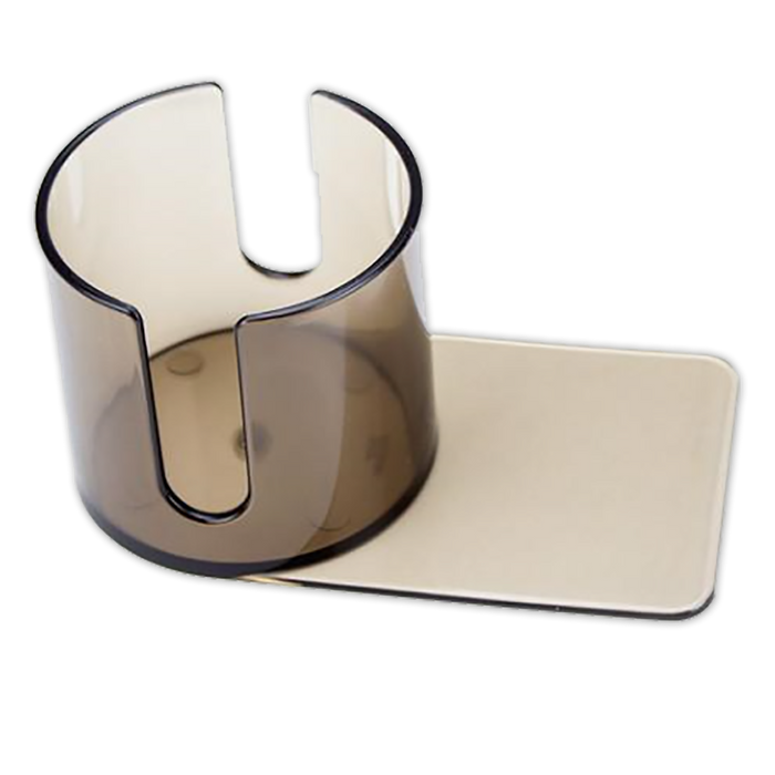 Plastic Slide-Under Poker Table Cup Holder with Cut-Outs