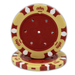 Monte Carlo clay 14 gram poker chips for custom inserts - Yellow