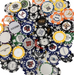 Set of 500 misprinted full color custom poker chips