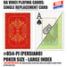 DA VINCI Playing cards - replacement card - Persiano poker size large index