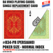 DA VINCI Playing cards - replacement card - Persiano poker size normal index