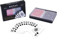 100% plastic poker playing cards by Royal in hard shell case - Large index
