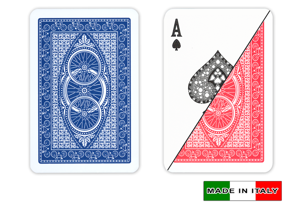 Red Plastic Playing Card