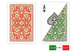 Venezia 100% plastic Italian playing cards by DA VINCI - bridge size normal index with 2 decks